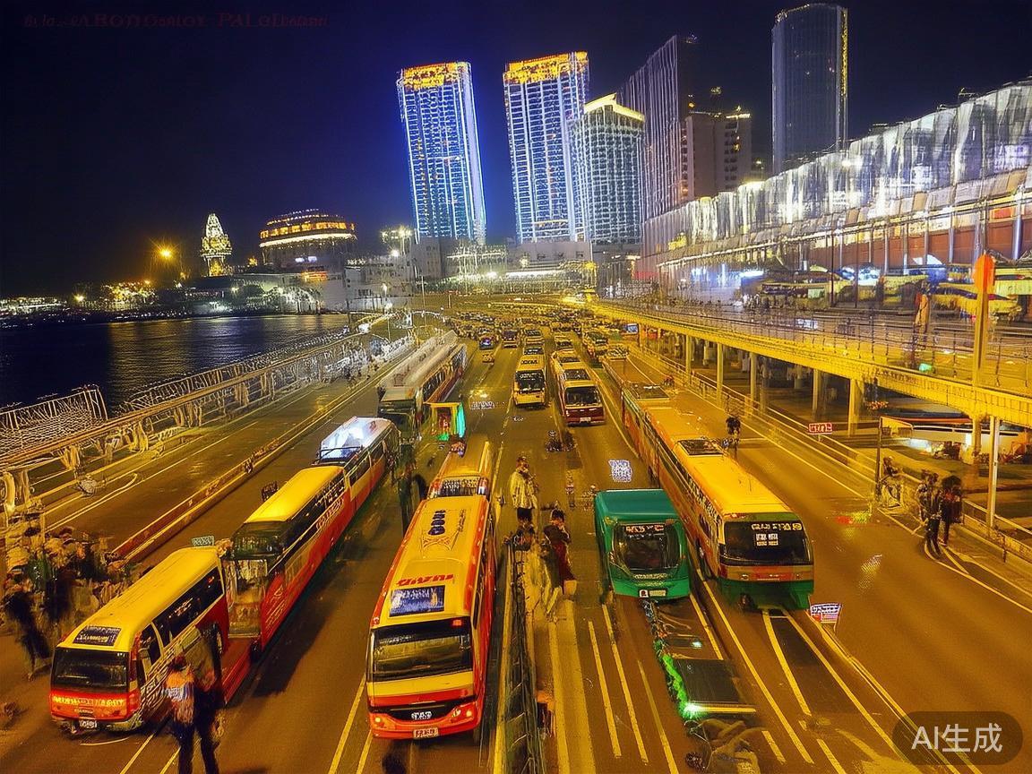 皇家澳门赌场坐落地点及最便捷的到达方式全面指南 如果您乘坐渡轮抵达澳门,码头附近亦有多条公交线路可